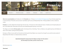 Tablet Screenshot of freostay.com